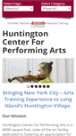 Mobile Screenshot of huntingtoncenteronline.com